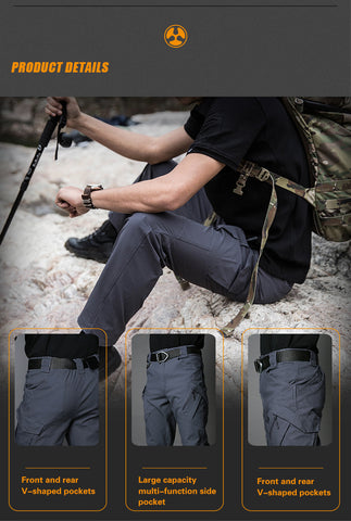 Tactical Pants IX9 Grey