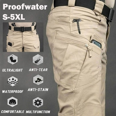 Plus Size 6XL Mens Tactical Pants Multiple Pocket Elasticity Military Urban Commuter Tacitcal Trousers Men Slim Fat Cargo Pants