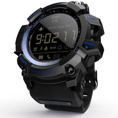 Tactical Smart Watch V8 Shock Proof Navy Blue